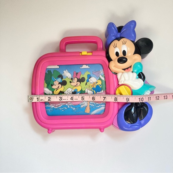 DISNEY - Minnie Mouse wind up Musical TV Vintage - Picture 4 of 9